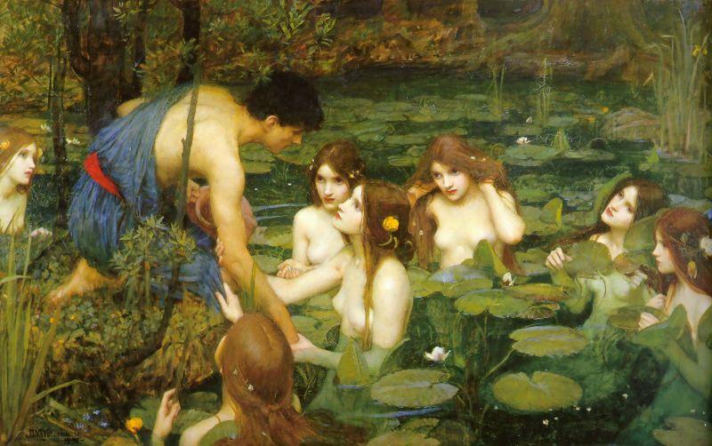 John William Waterhouse Hylas and the Nymphs